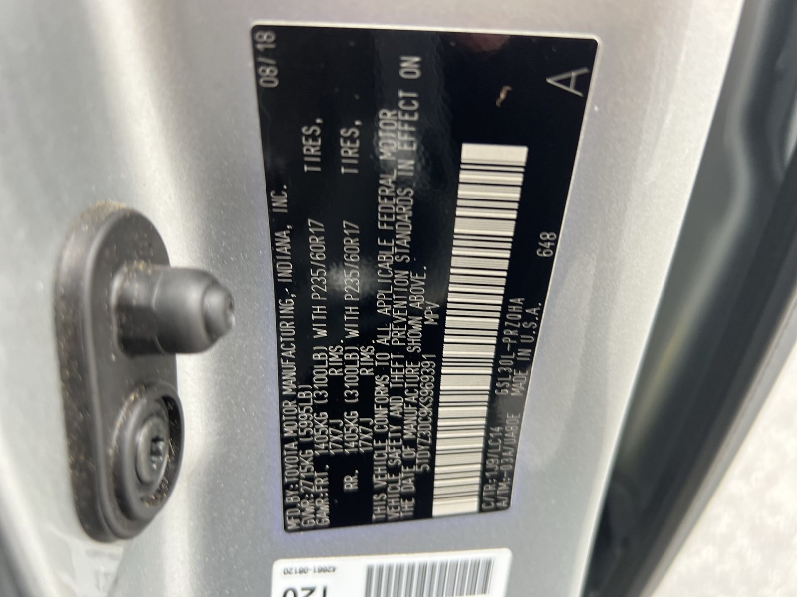 Used 2019 Toyota Sienna XLE w/ XLE Navigation Package FWD image 30