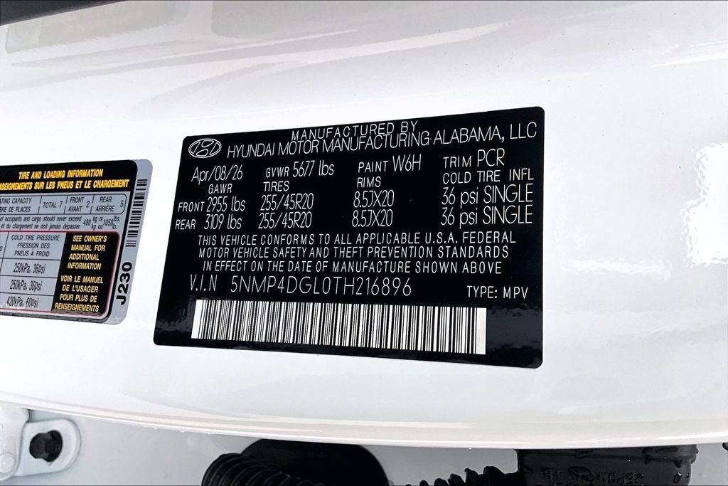 New 2026 Hyundai Santa Fe Limited AWD/4WD image 15