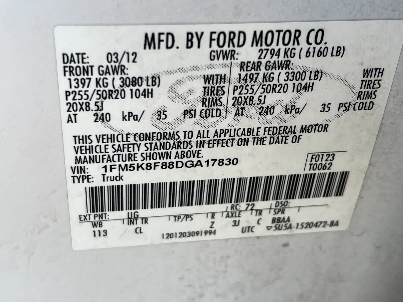 Used 2013 Ford Explorer Limited AWD/4WD image 34