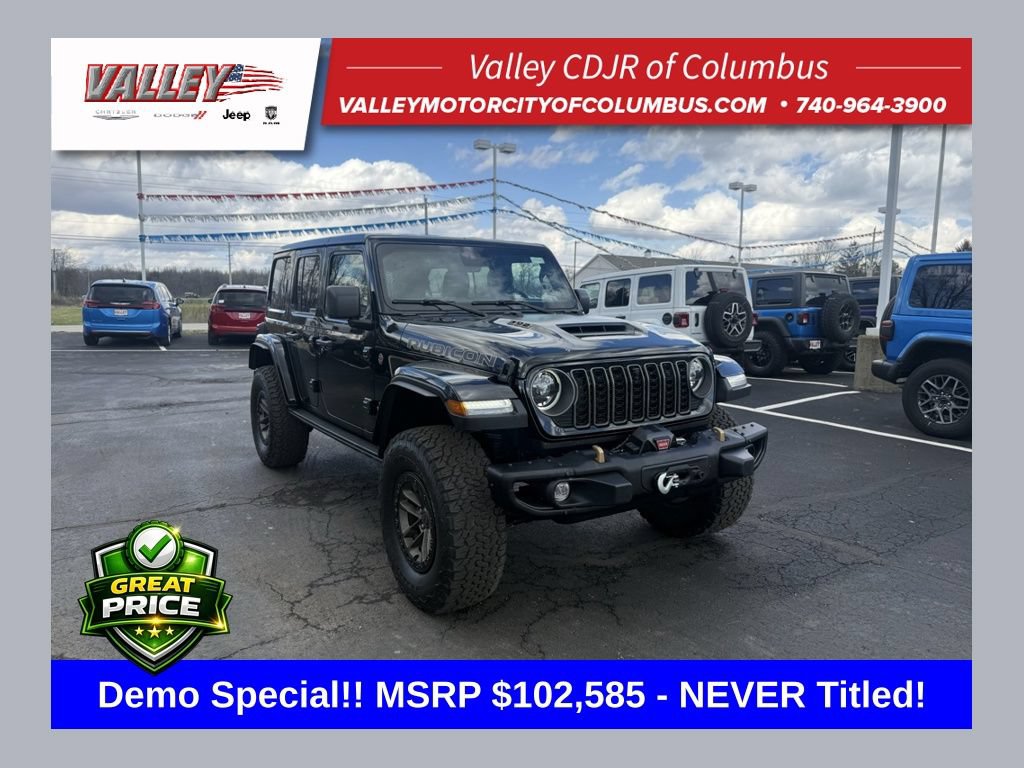 Used 2025 Jeep Wrangler Unlimited Rubicon 392 AWD/4WD image 1