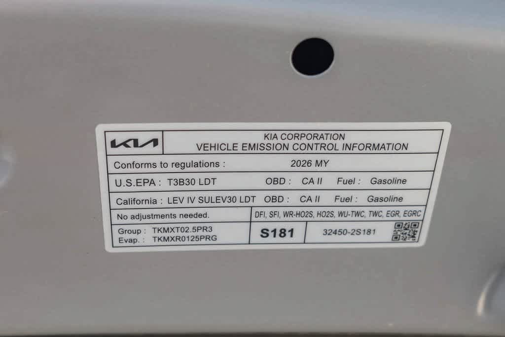 Certified 2026 Kia Sportage EX FWD image 28