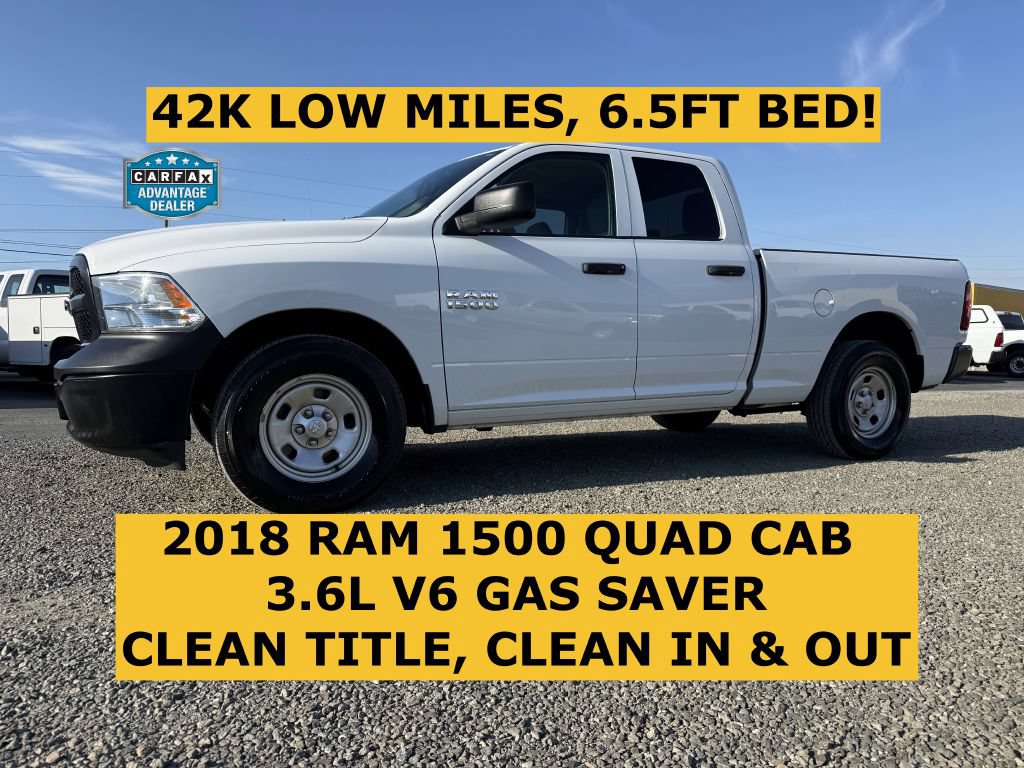 Used 2018 RAM 1500 Tradesman w/ Popular Equipment Group