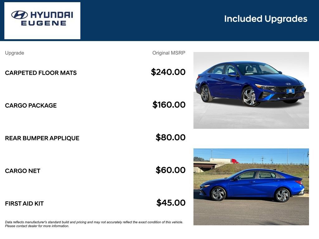 Used 2025 Hyundai Elantra Limited w/ Cargo Package image 13