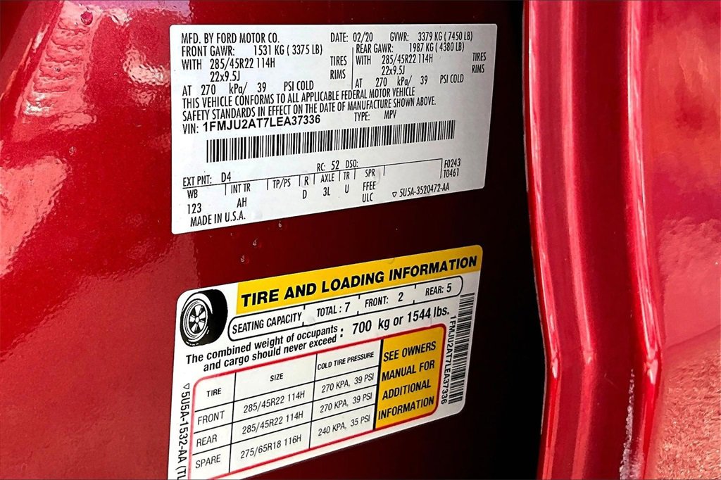 Used 2020 Ford Expedition Limited w/ Equipment Group 303A image 18