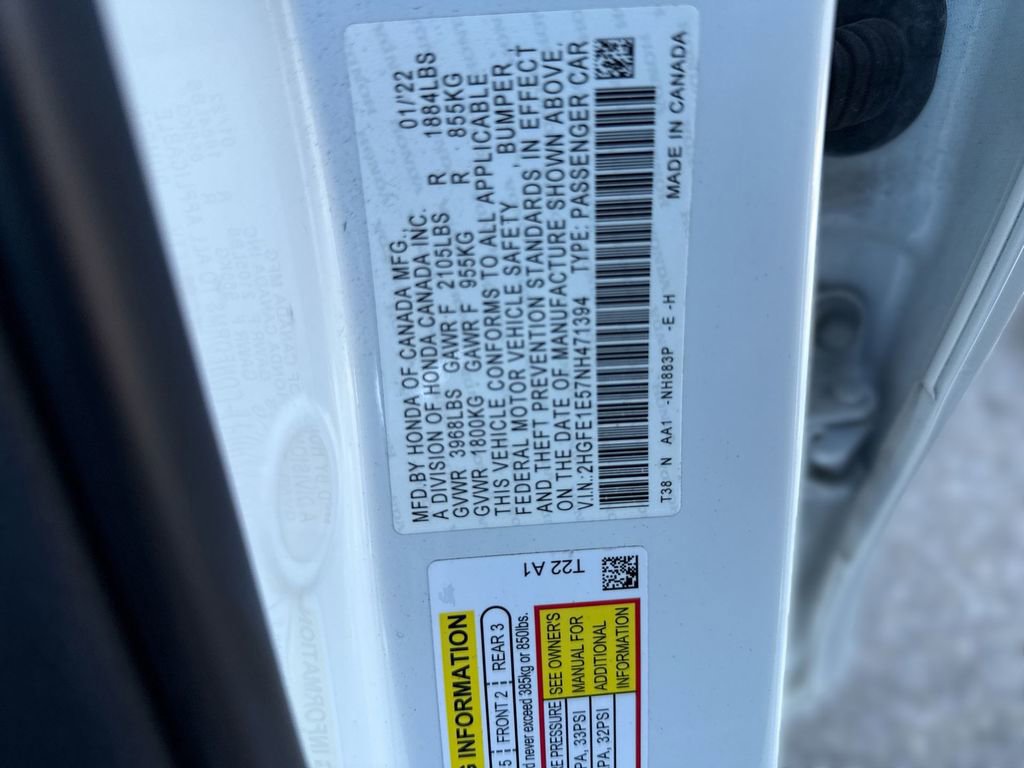 Used 2022 Honda Civic Si image 26