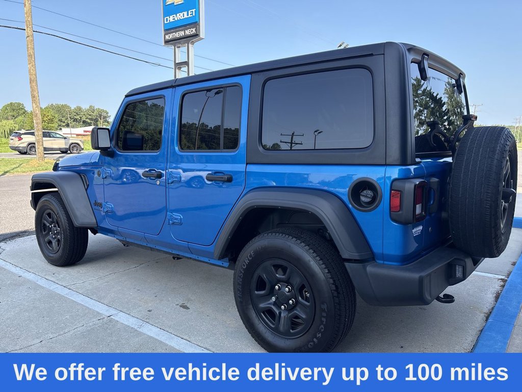 Used 2024 Jeep Wrangler Unlimited Sport AWD/4WD image 6
