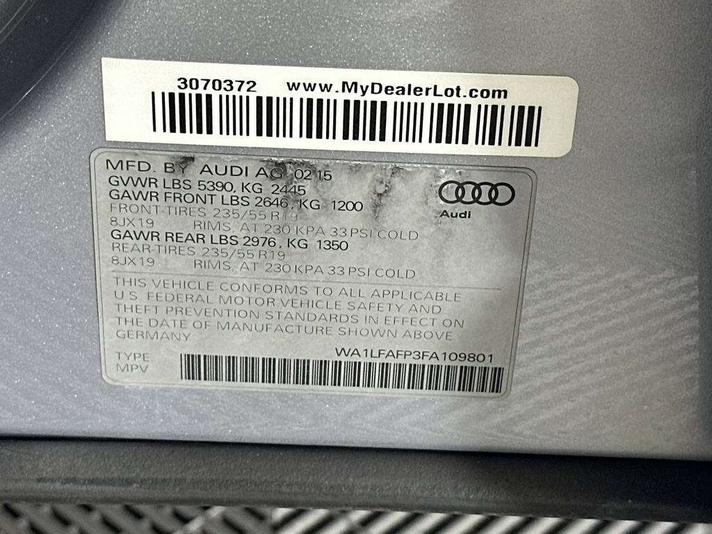 Used 2015 Audi Q5 2.0T Premium Plus w/ Technology Package AWD/4WD image 34
