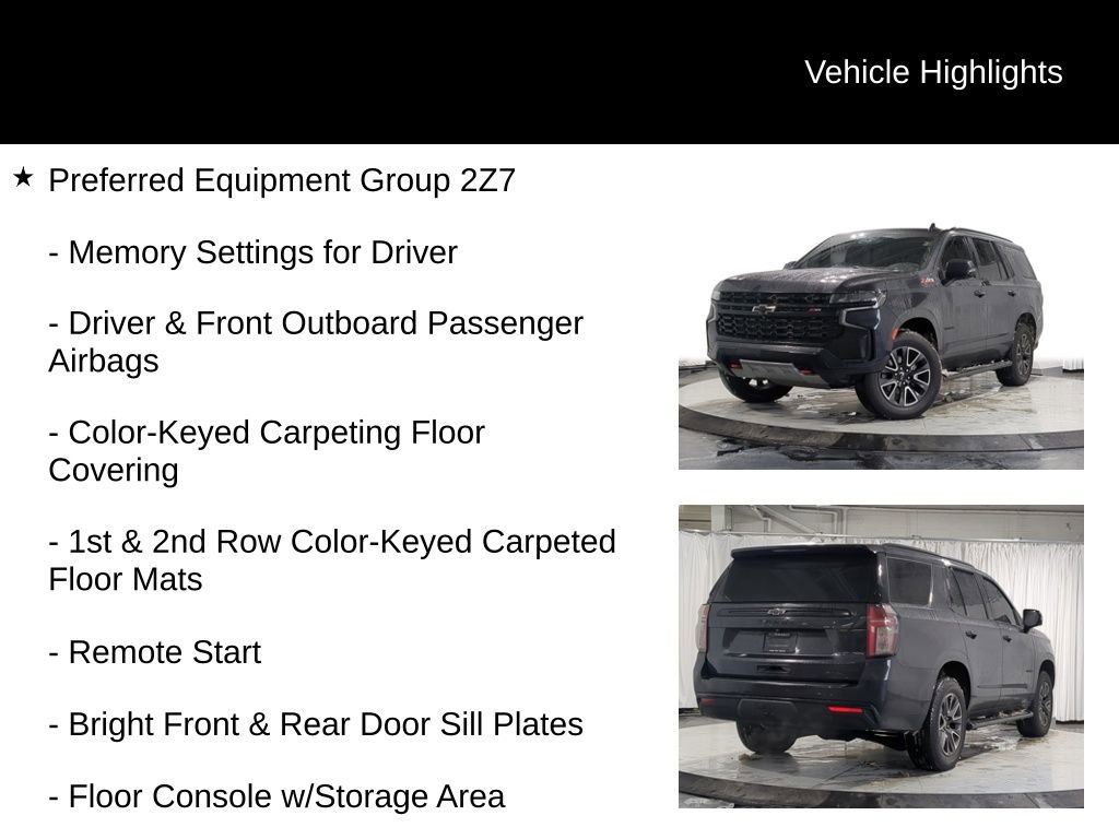Used 2023 Chevrolet Tahoe Z71 w/ Luxury Package image 7