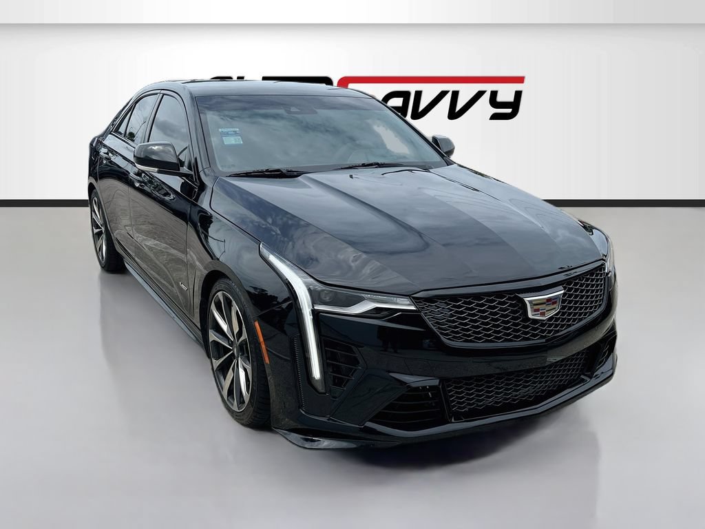 Used 2022 Cadillac CT4 V Blackwing w/ Driver Assist Package RWD image 1