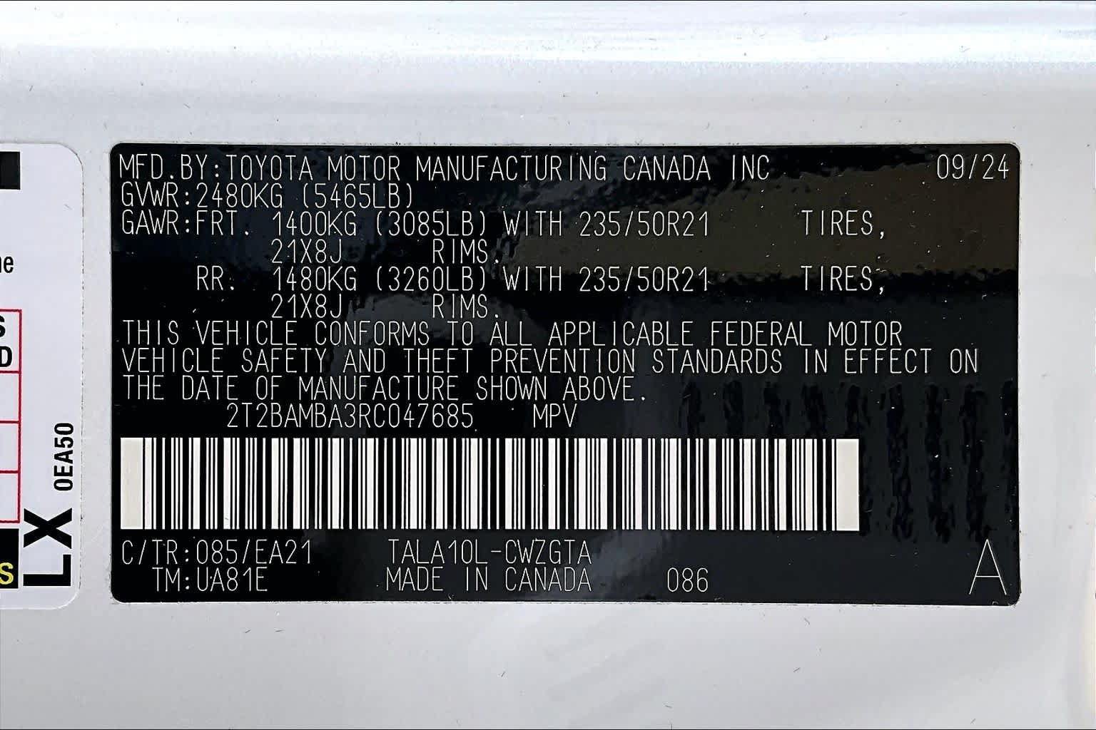 Used 2024 Lexus RX 350 Premium w/ Accessory Package (Z1) FWD image 34