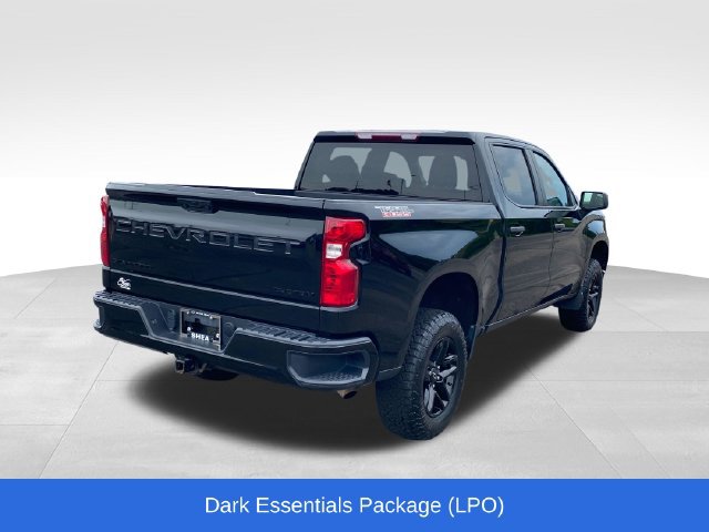 Certified 2023 Chevrolet Silverado 1500 Custom Trail Boss w/ LPO, Dark Essentials Package AWD/4WD image 4
