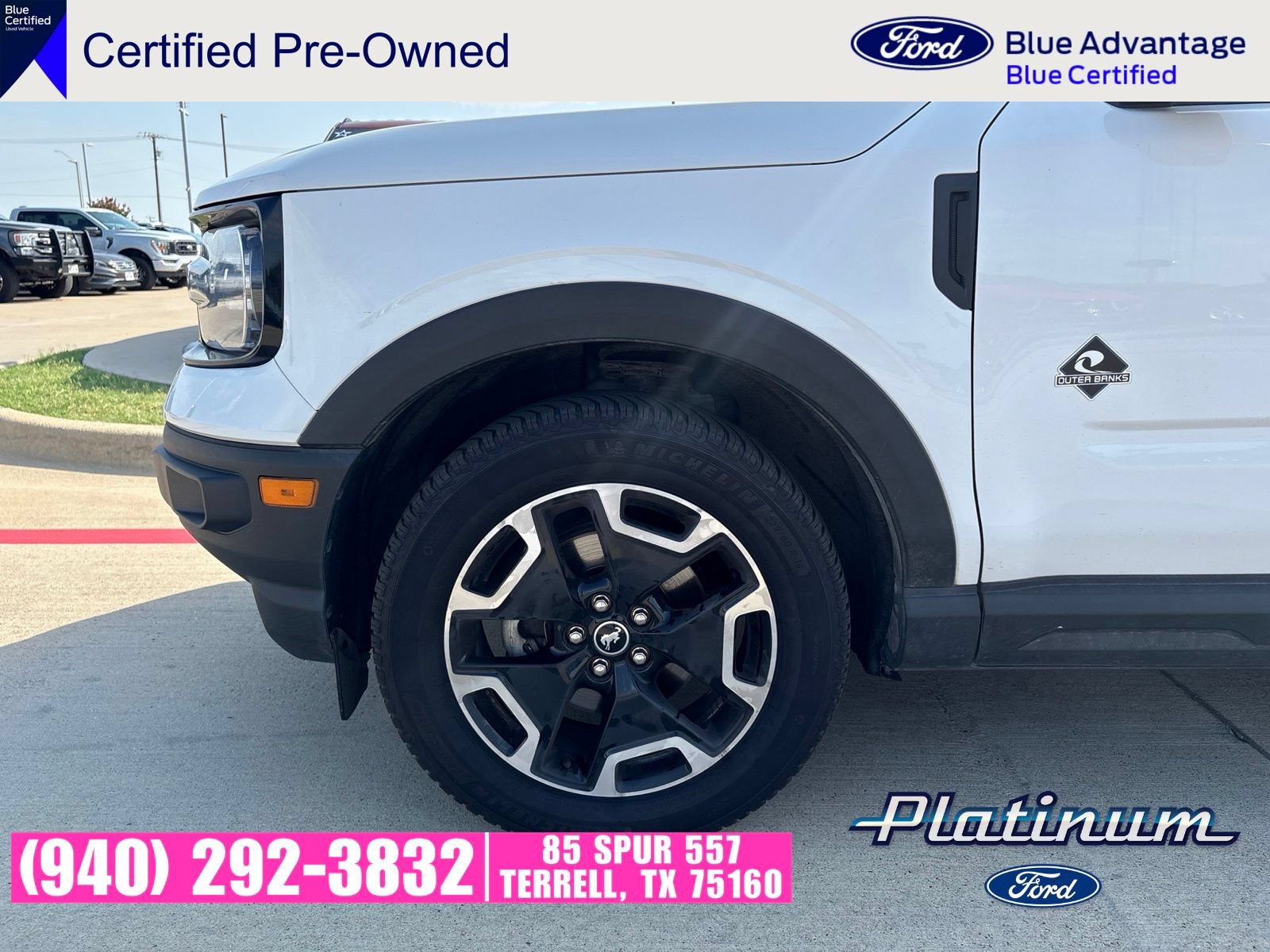 Used 2022 Ford Bronco Sport Outer Banks w/ Tech Package AWD/4WD image 4
