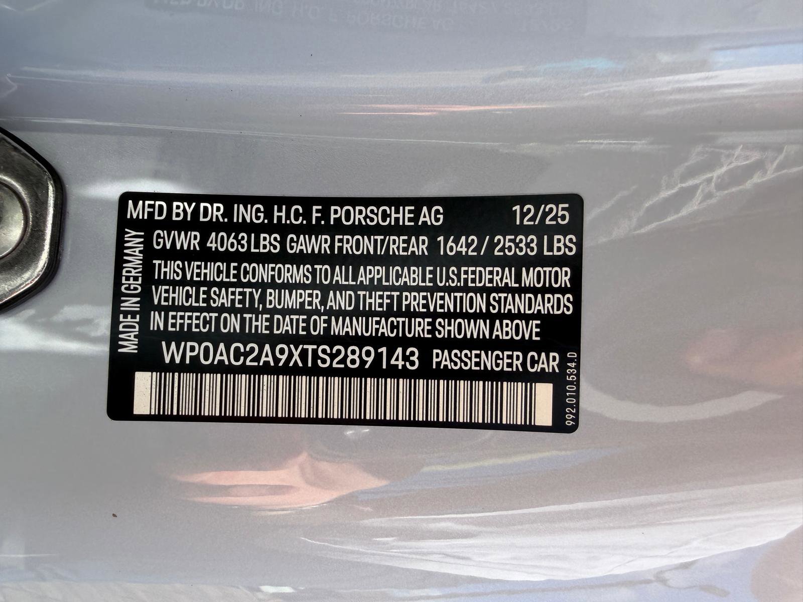 Used 2026 Porsche 911 GT3 RWD image 61