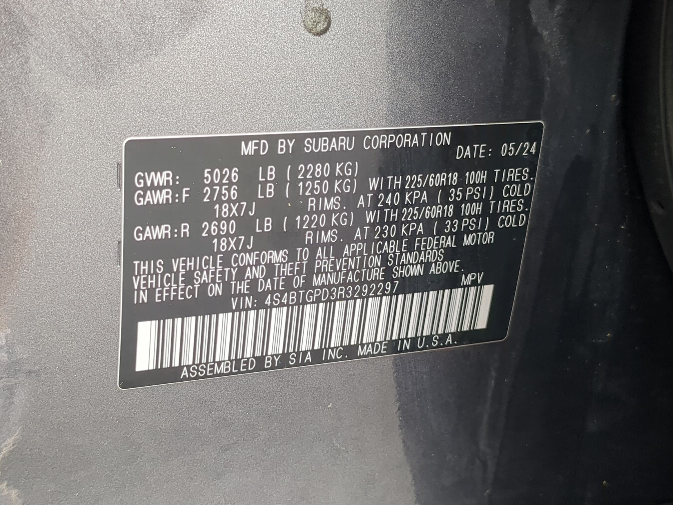 Used 2024 Subaru Outback Touring XT AWD/4WD image 37