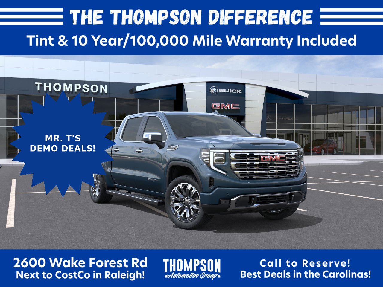 New 2026 GMC Sierra 1500 Denali w/ Denali Reserve Package