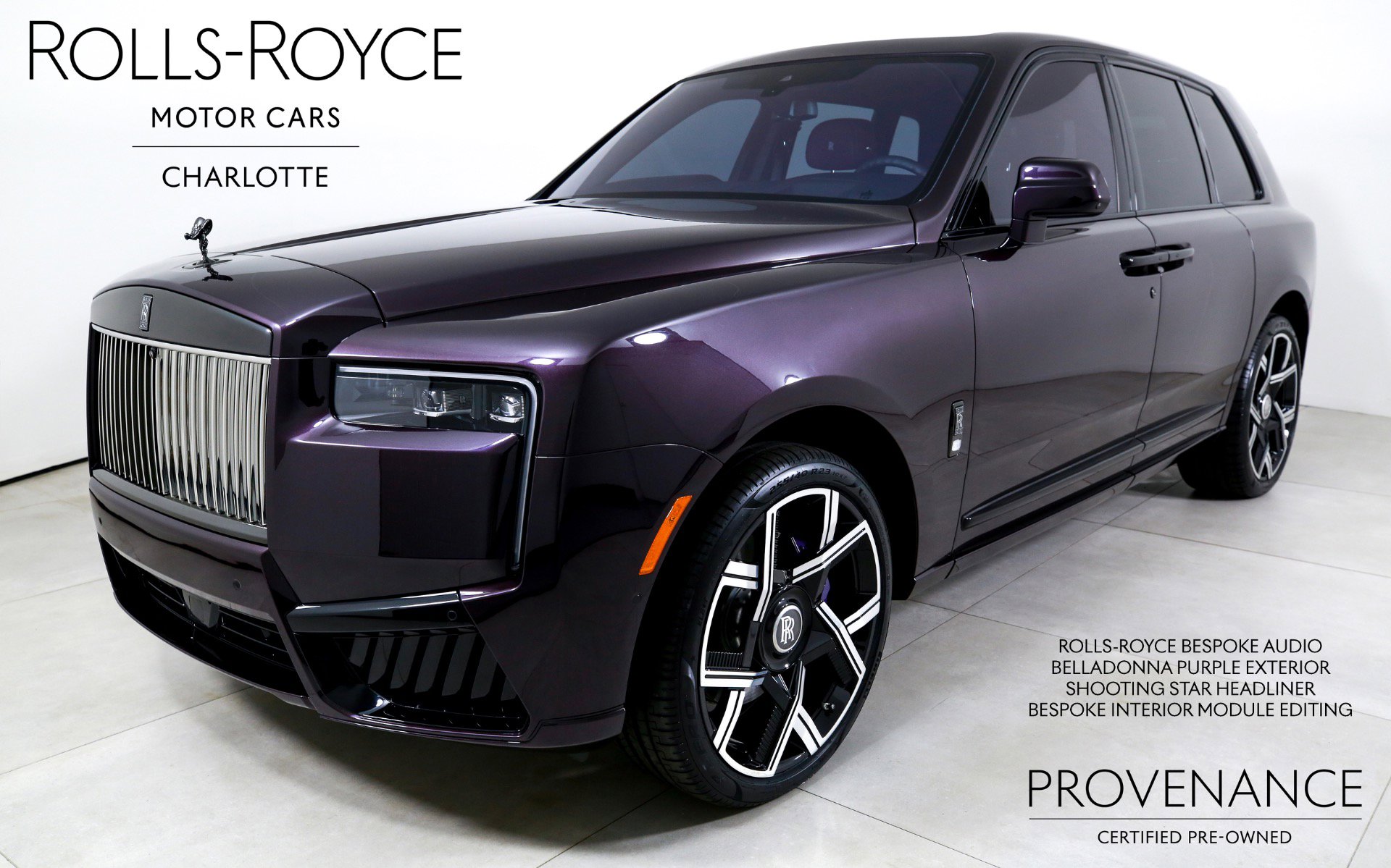 Certified 2025 Rolls-Royce Cullinan Black Badge