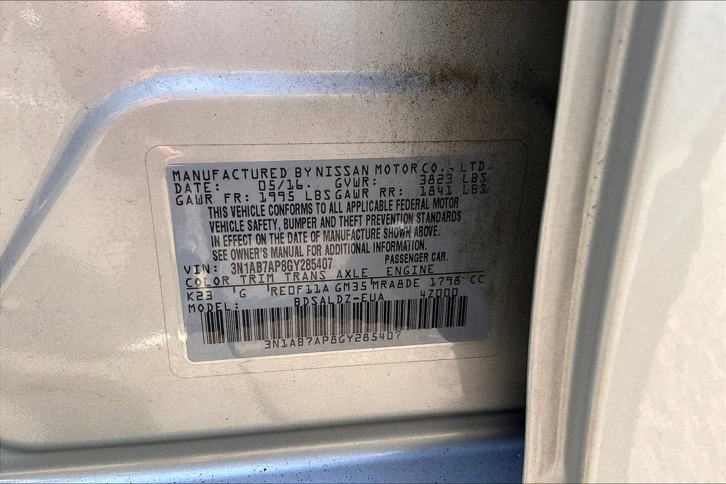 Used 2016 Nissan Sentra SV image 31