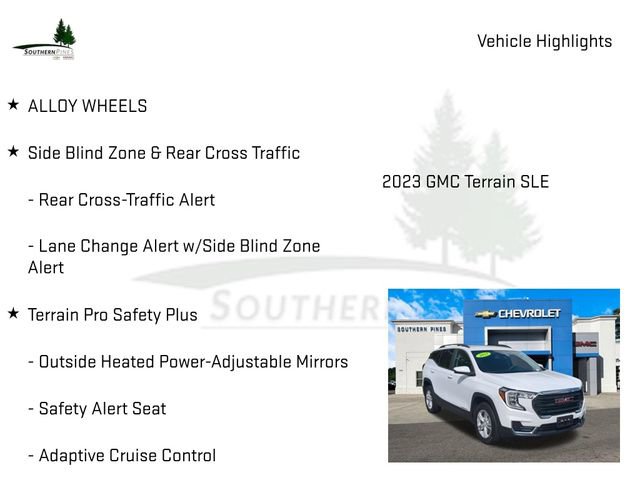 Used 2023 GMC Terrain SLE w/ Driver Convenience Package AWD/4WD image 16