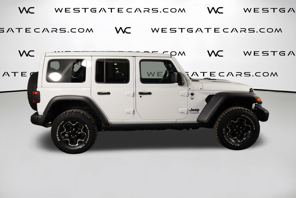 Used 2021 Jeep Wrangler Unlimited Rubicon 4xe w/ Steel Bumper Group AWD/4WD image 48