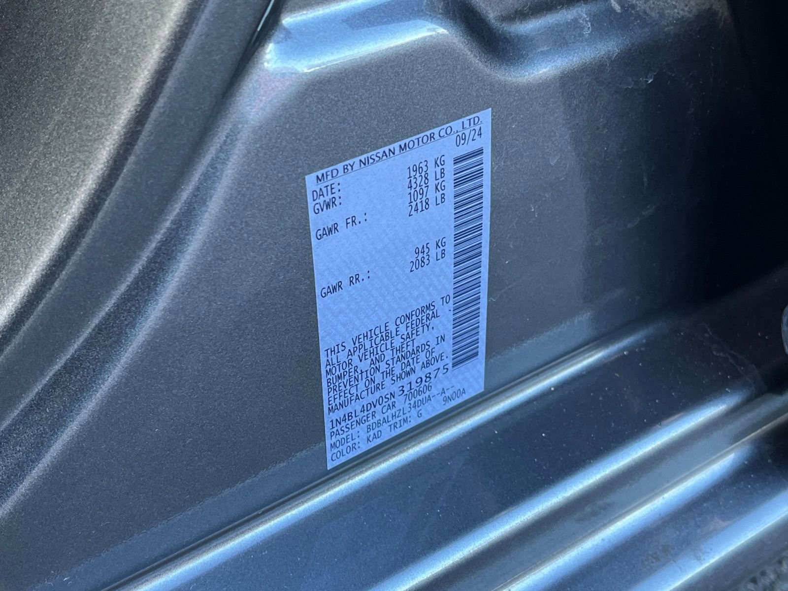 Used 2025 Nissan Altima 2.5 SV image 24