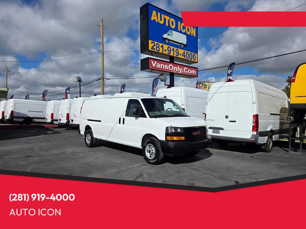 Used 2023 GMC Savana 2500 Extended w/ Driver Convenience Package