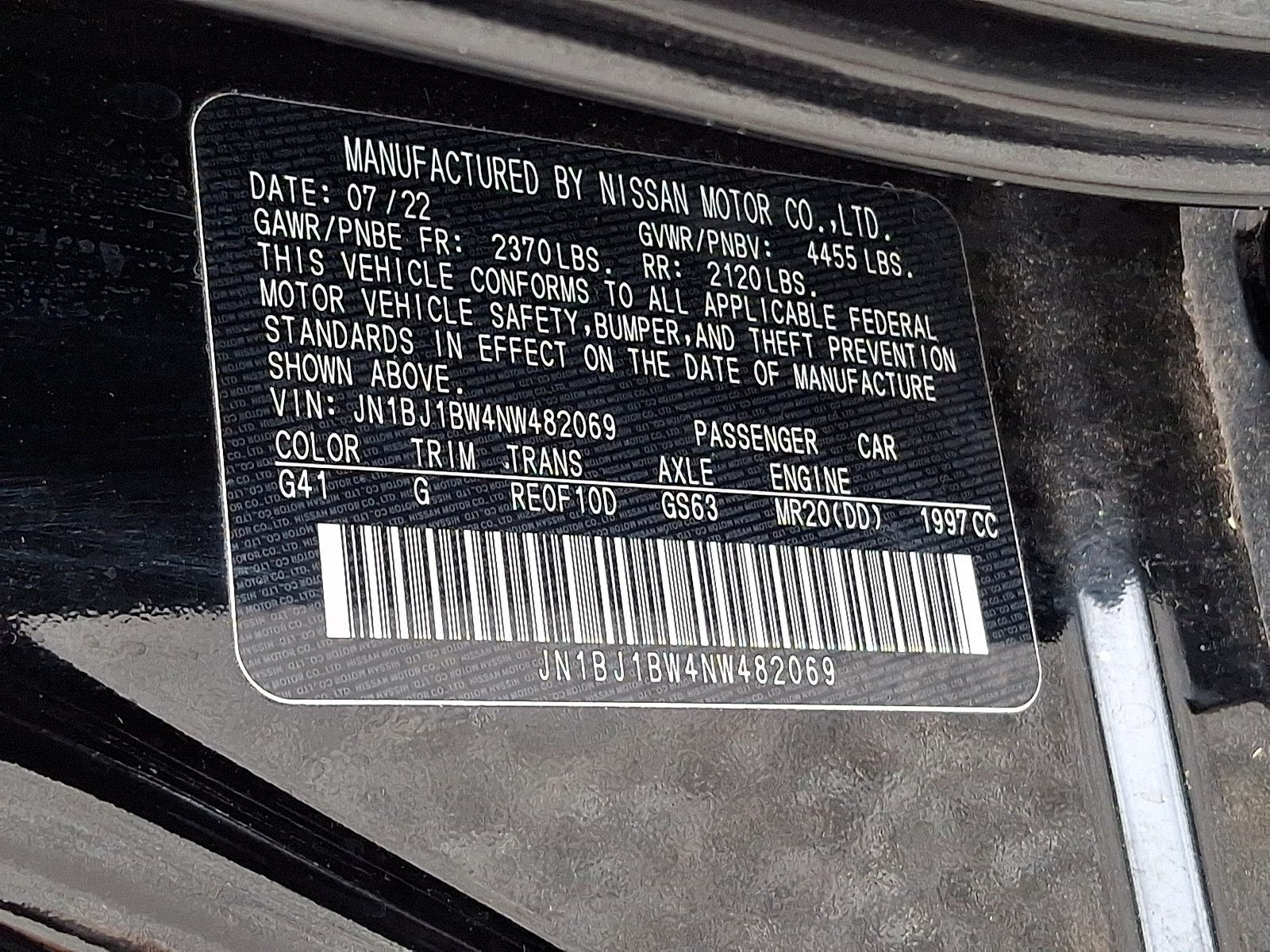 Certified 2022 Nissan Rogue Sport SV AWD/4WD image 26