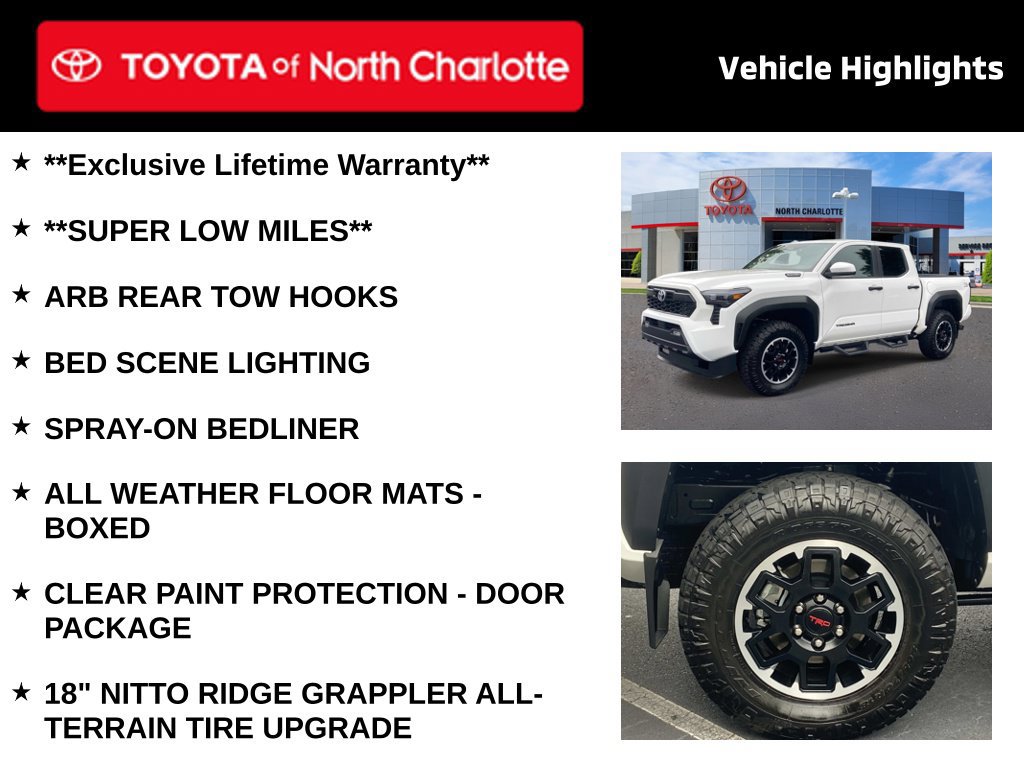 Used 2025 Toyota Tacoma TRD Off-Road AWD/4WD image 4