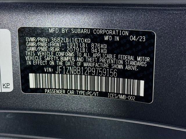 Certified 2023 Toyota GR86 w/ ALL Weather Mat Package (TMS) RWD image 35