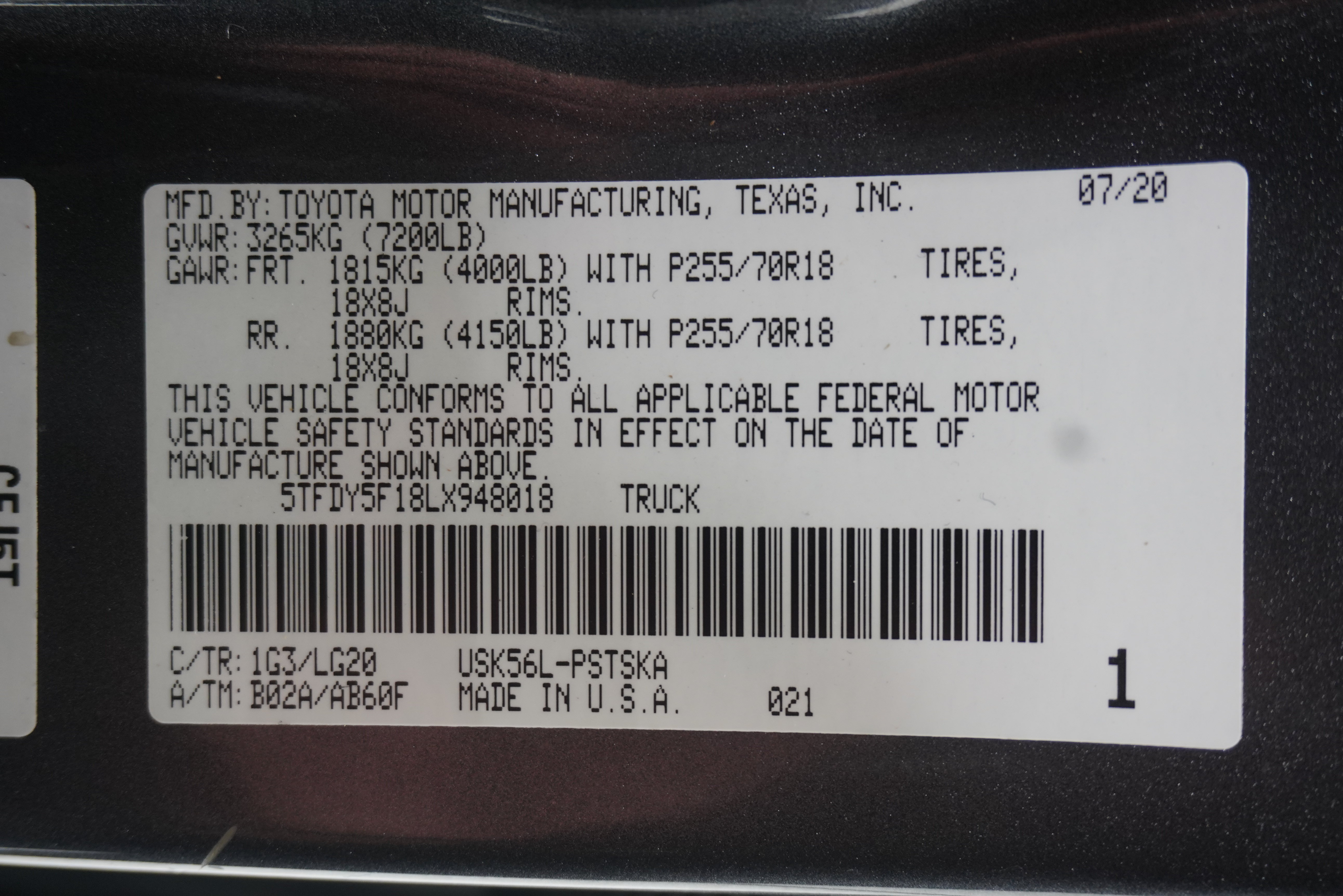 Used 2020 Toyota Tundra SR5 w/ SR5 Leather Package AWD/4WD image 31