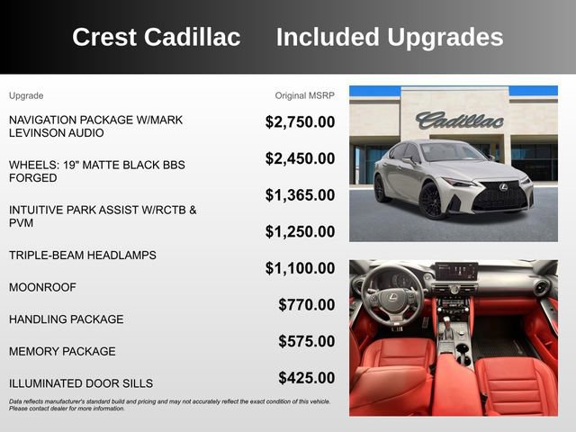 Used 2023 Lexus IS 350 F Sport AWD/4WD image 5