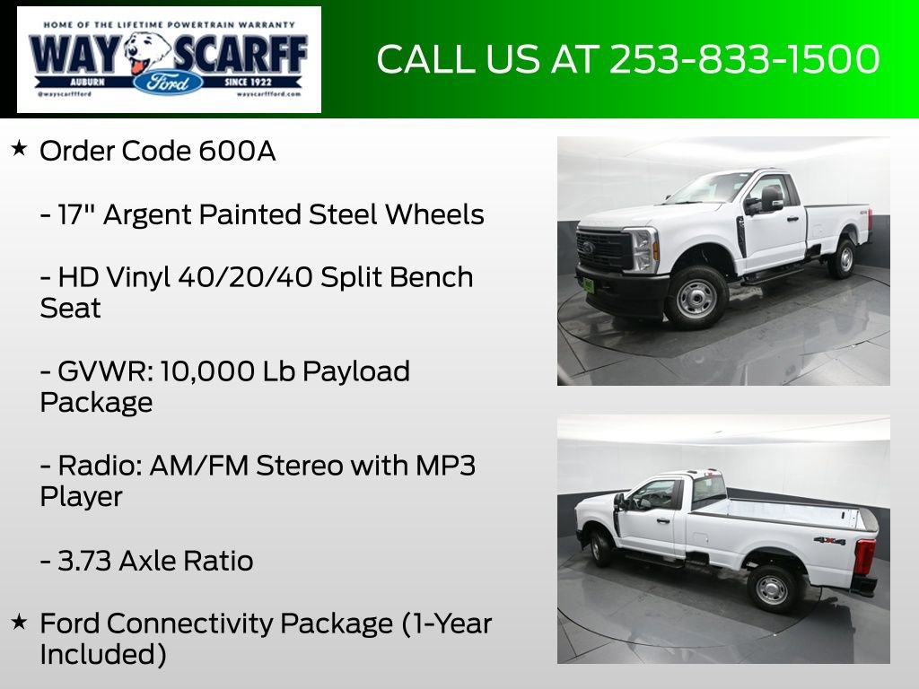 New 2026 Ford F250 XL w/ F-250 >10K GVWR Package AWD/4WD image 6