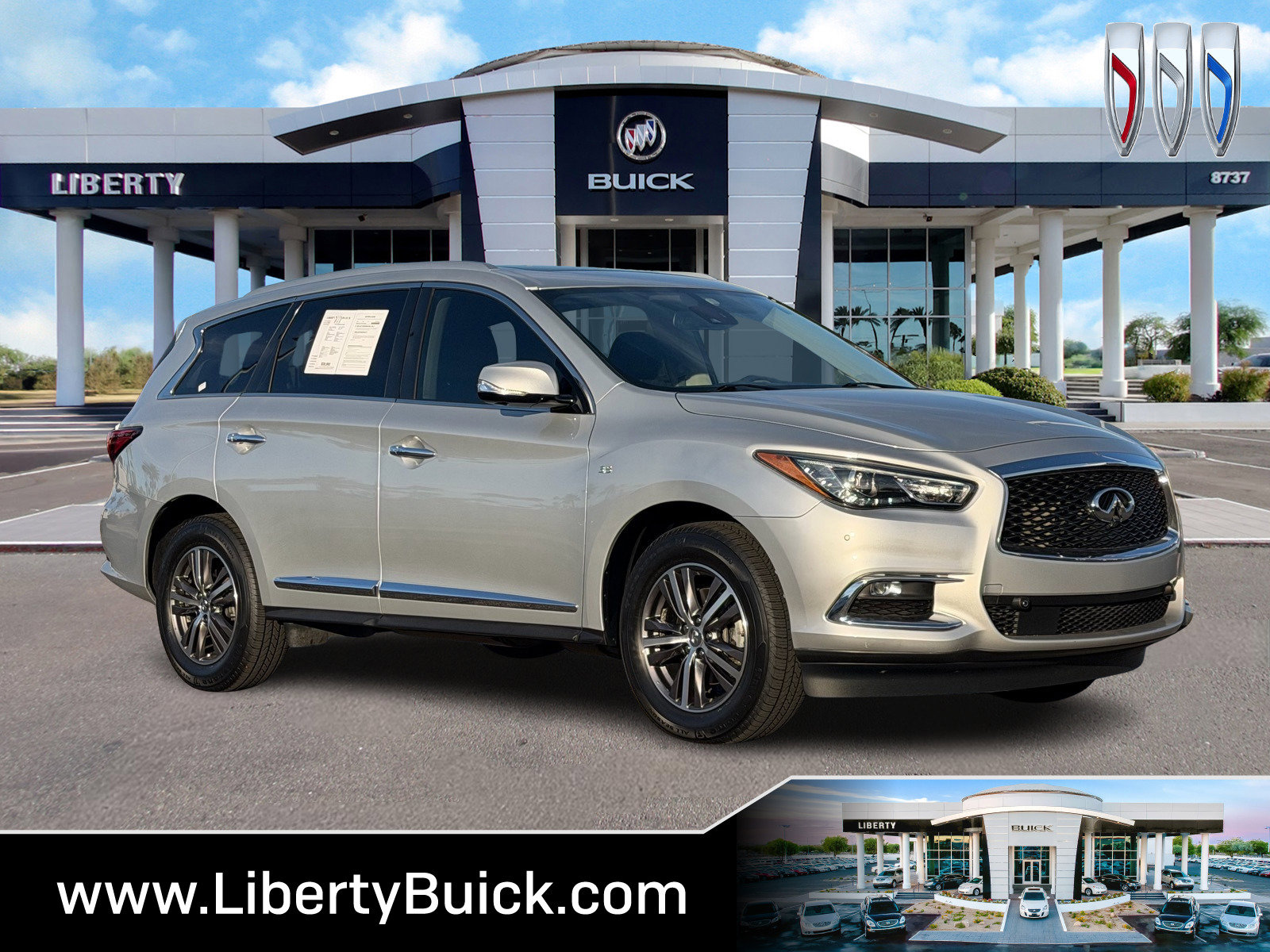 Used 2019 INFINITI QX60 Luxe w/ Essential Package image 1
