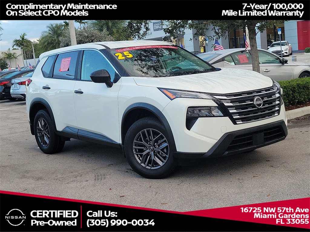 Certified 2025 Nissan Rogue S