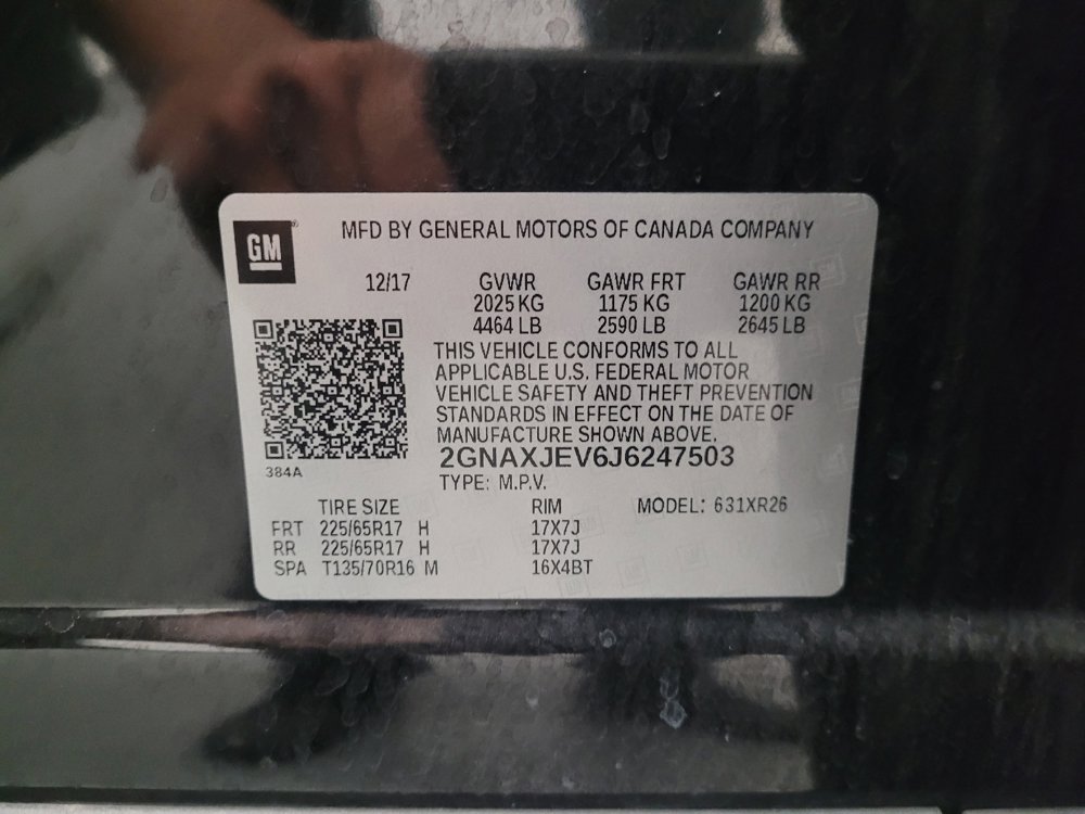 Used 2018 Chevrolet Equinox LT FWD image 33