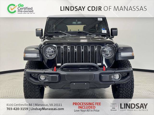 Certified 2020 Jeep Wrangler Unlimited Rubicon AWD/4WD image 3