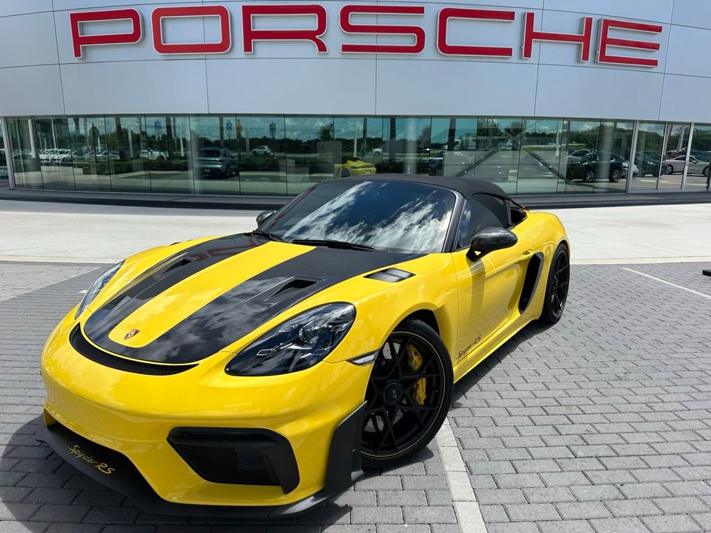 Used 2024 Porsche 718 Boxster Spyder RS