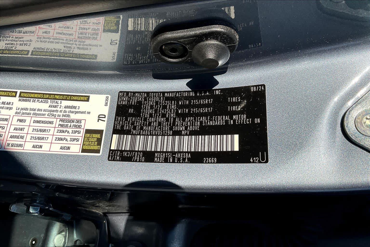 Used 2024 Toyota Corolla Cross AWD Hybrid image 33