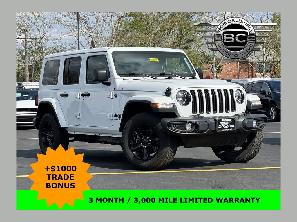 Used 2023 Jeep Wrangler Unlimited Sahara AWD/4WD image 1
