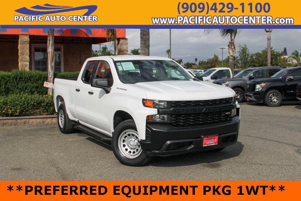 Used 2019 Chevrolet Silverado 1500 W/T w/ WT Fleet Convenience Package