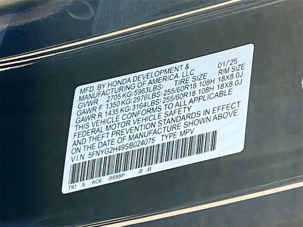 Used 2025 Honda Pilot EX-L image 33