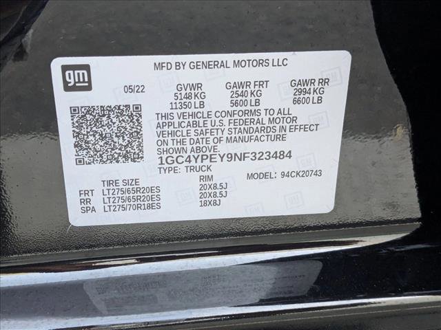 Certified 2022 Chevrolet Silverado 2500 LTZ w/ LTZ Plus Package image 25