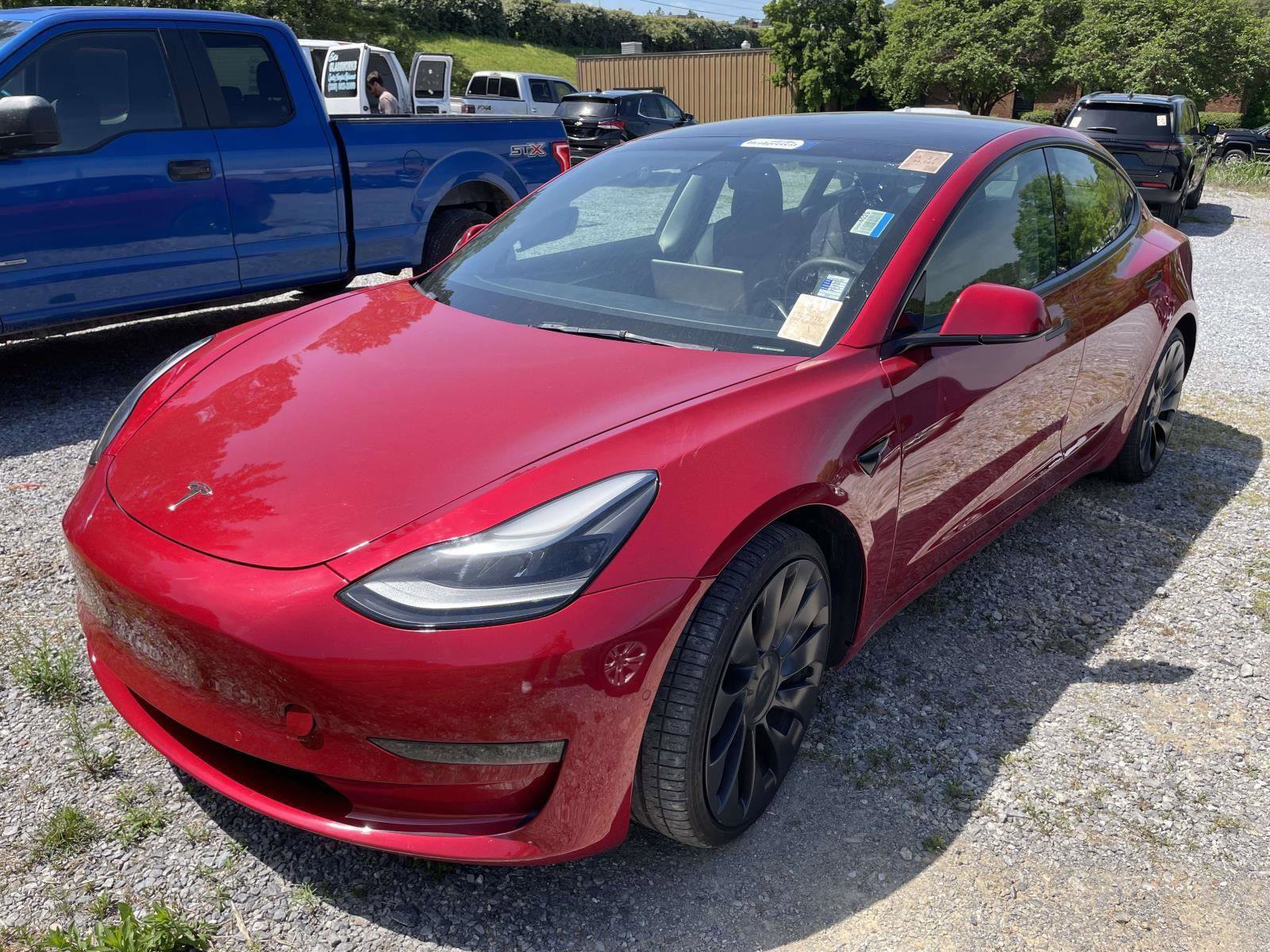 Used 2022 Tesla Model 3 Performance AWD/4WD image 3