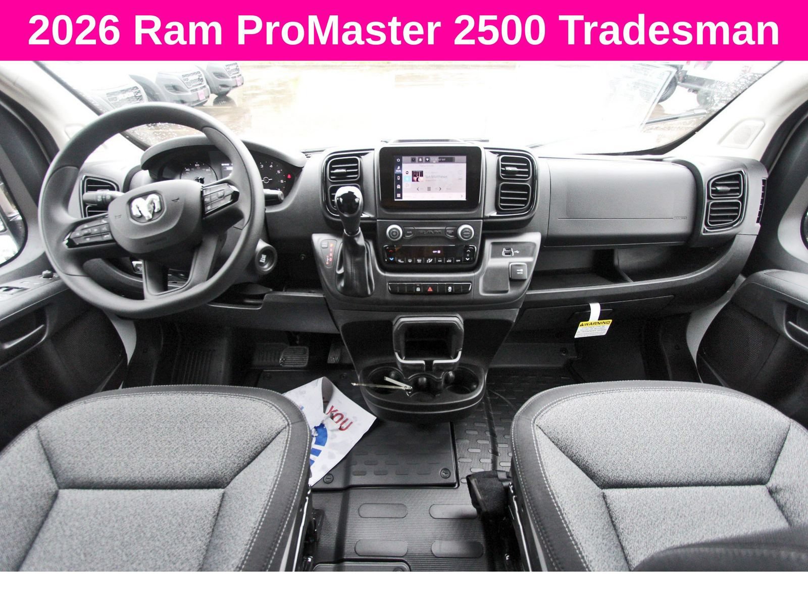 New 2026 RAM ProMaster 2500 w/ Convenience Group FWD image 9