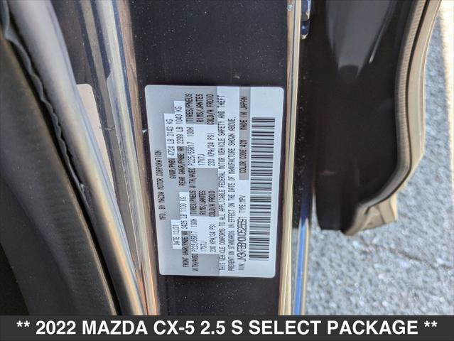 Used 2022 MAZDA CX-5 AWD 2.5 S w/ Select Package image 23