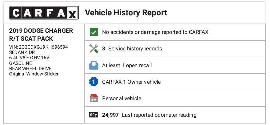 Used 2019 Dodge Charger Scat Pack w/ Plus Group image 5