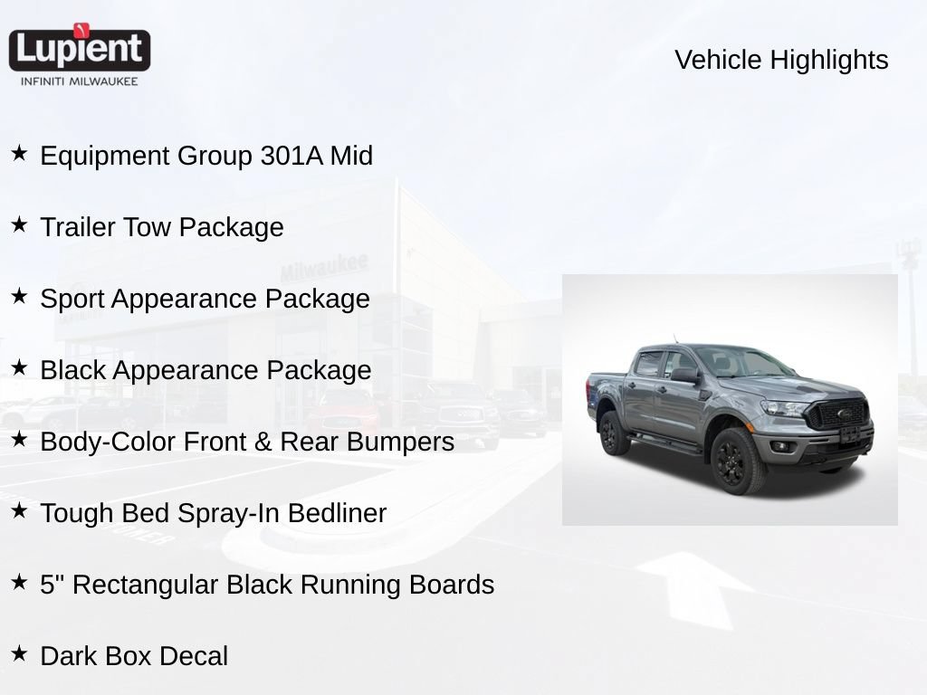 Used 2021 Ford Ranger XLT w/ Equipment Group 301A Mid AWD/4WD image 2