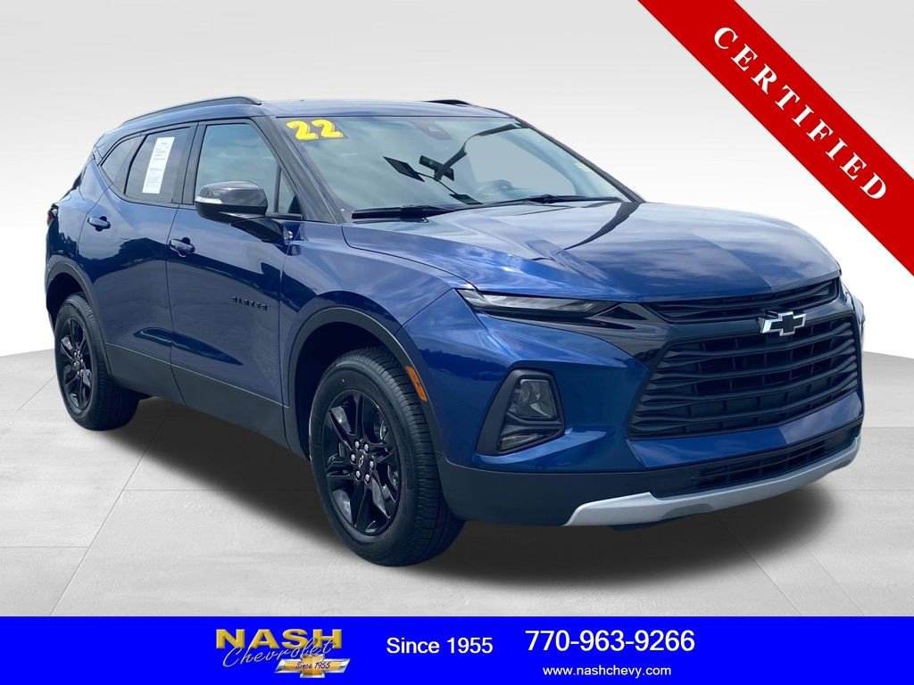 Certified 2022 Chevrolet Blazer LT