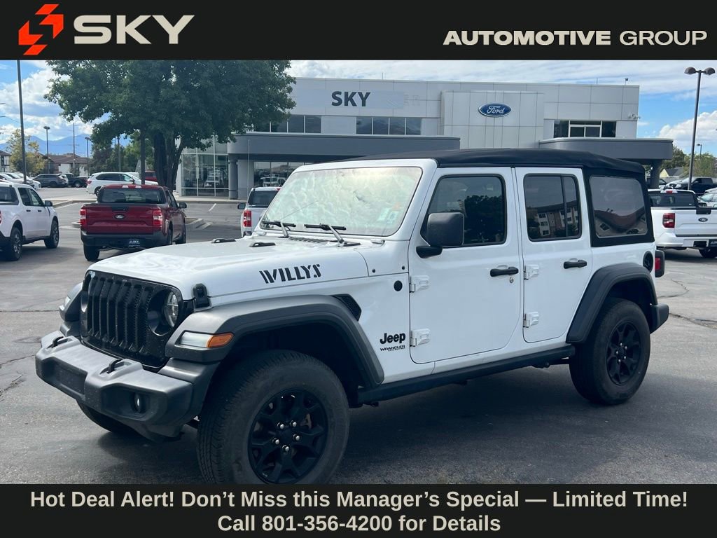 Used 2020 Jeep Wrangler Unlimited Willys