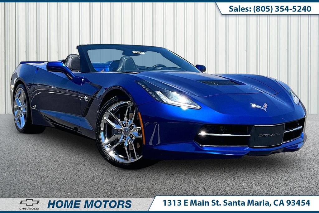Used 2017 Chevrolet Corvette Stingray Convertible w/ 2LT Preferred Equipment Group RWD image 1
