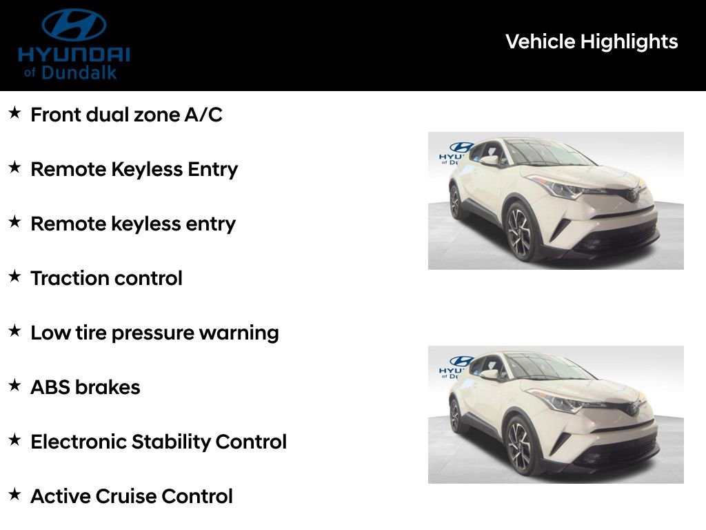 Used 2019 Toyota C-HR XLE image 19